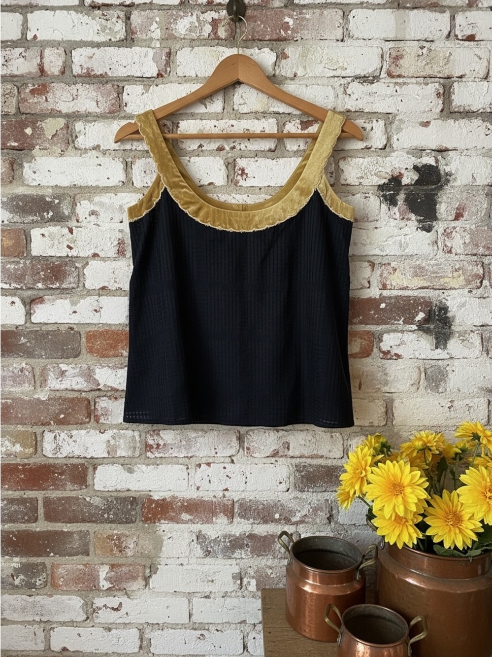 Heidi O cotton tank